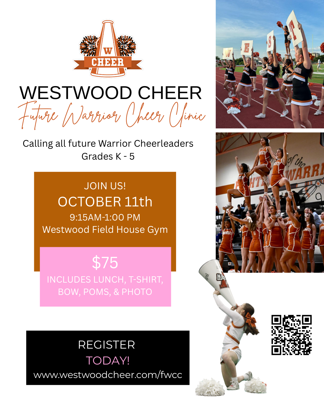 westwood cheer