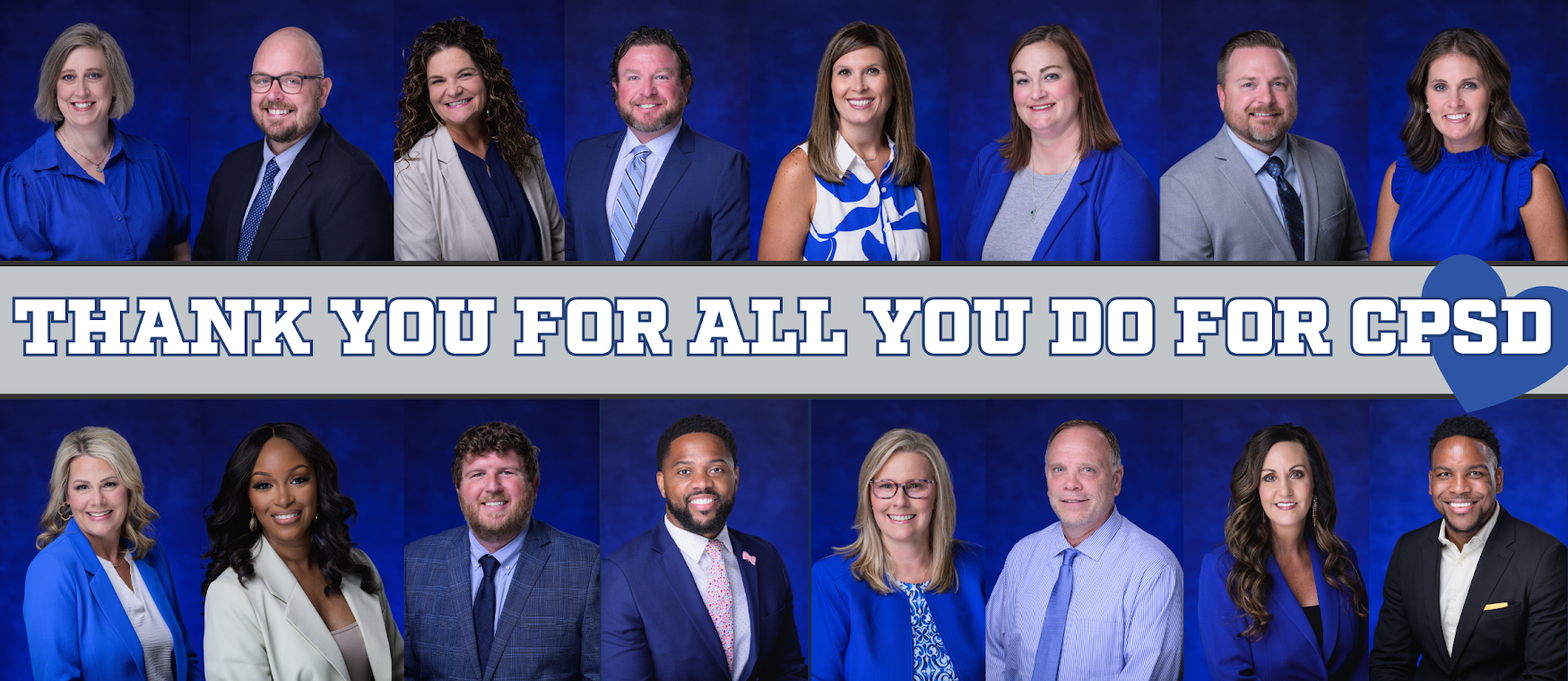 thank you for all you do for CPSD - principals month