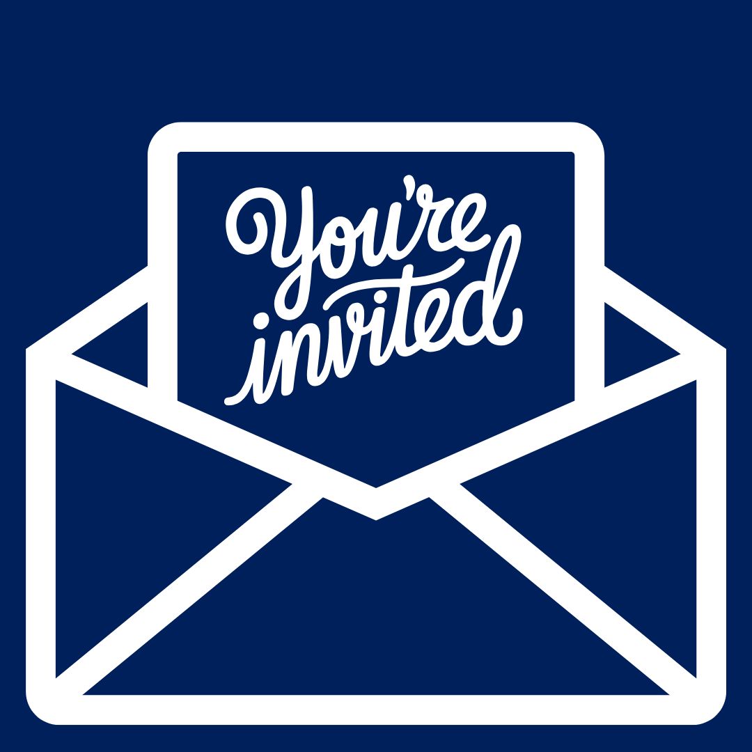 You're invited
