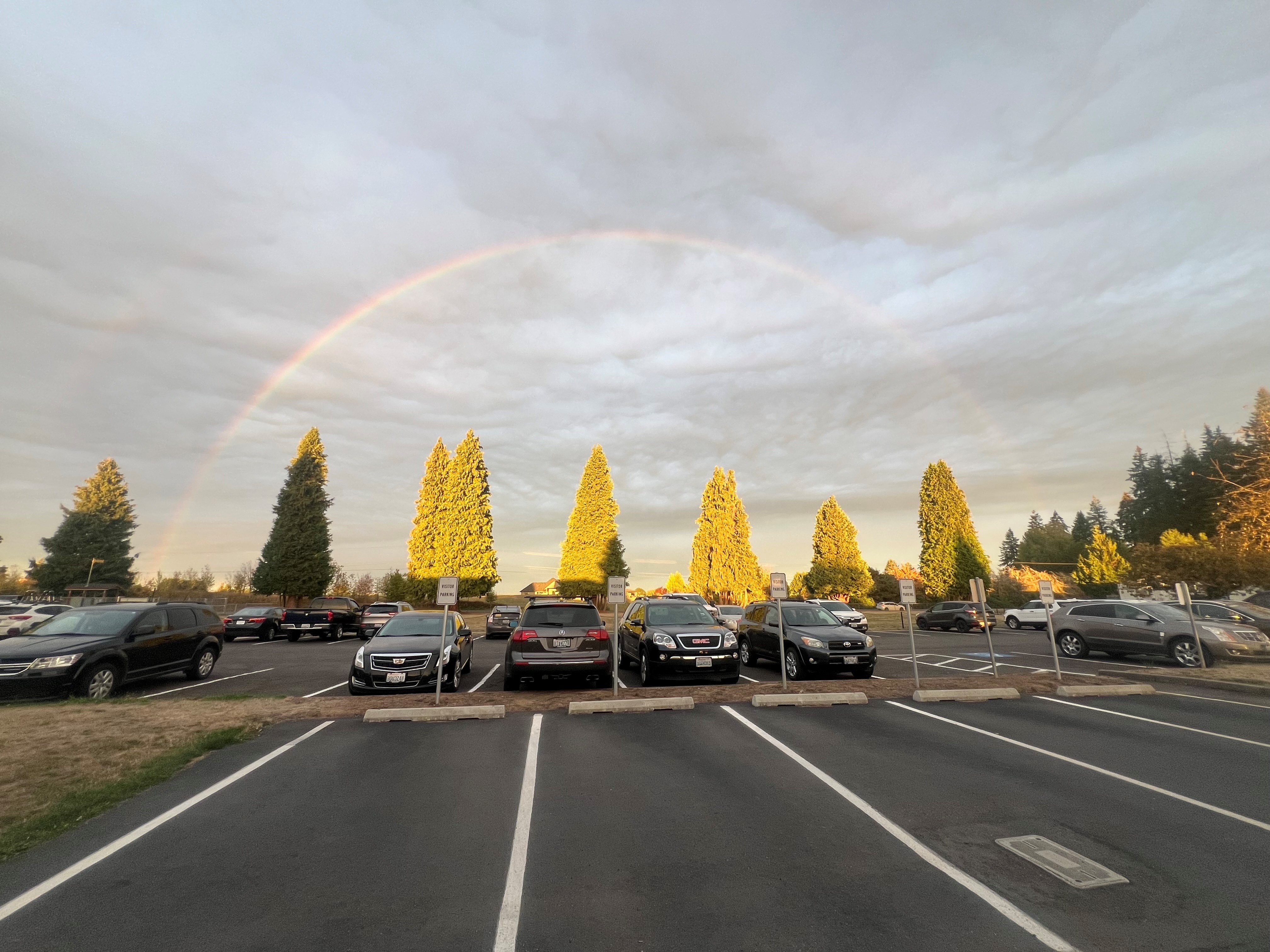 Rainbow Over Laurin