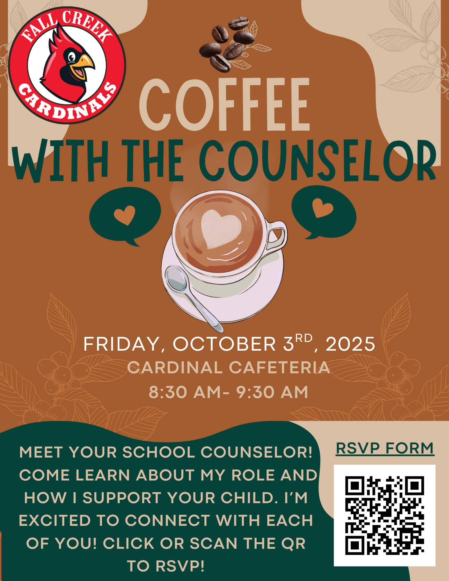Coffee with the Counselor RSVP Fall 25