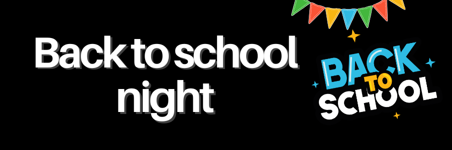back to school night