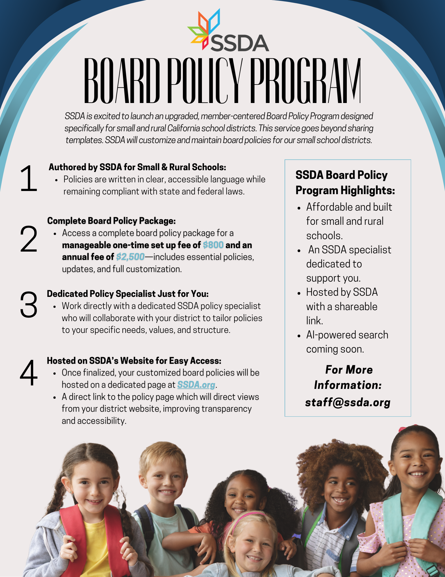 SSDA Board Policy Program