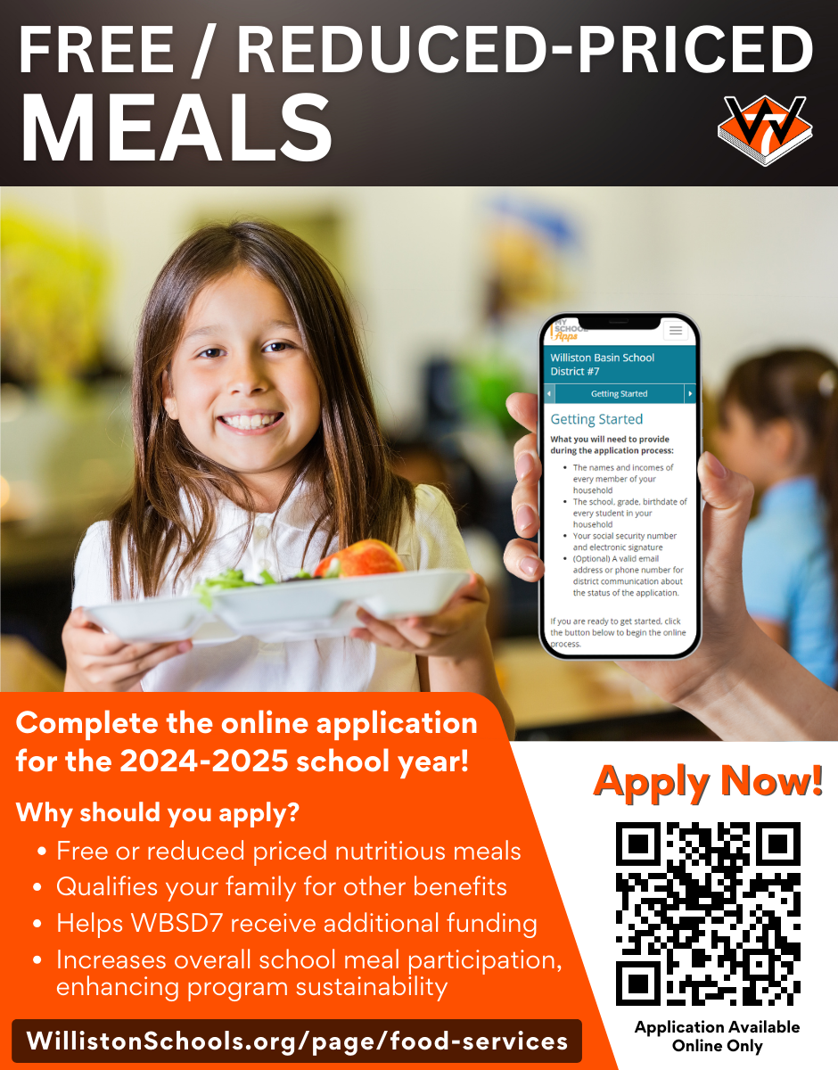 Free/Reduced Meal Application Flyer