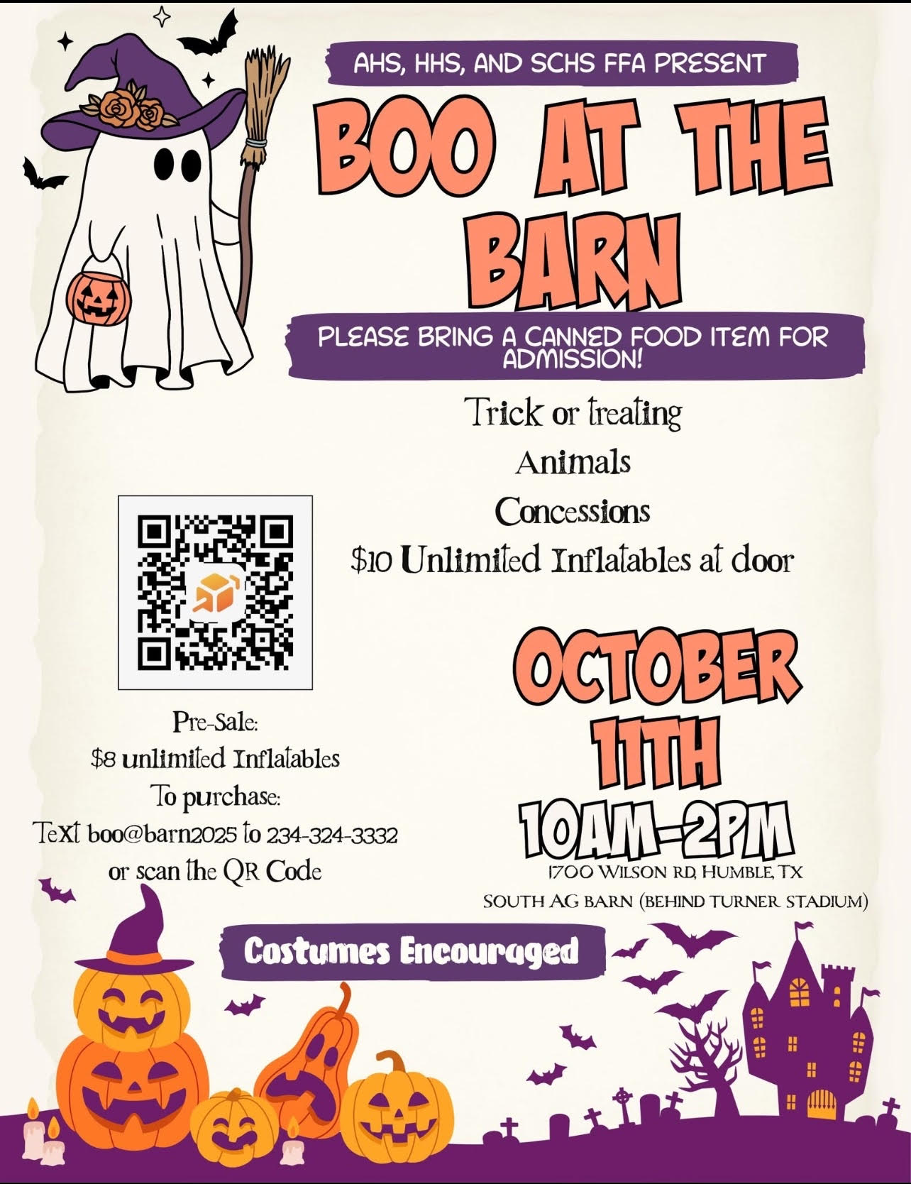 boo at the barn