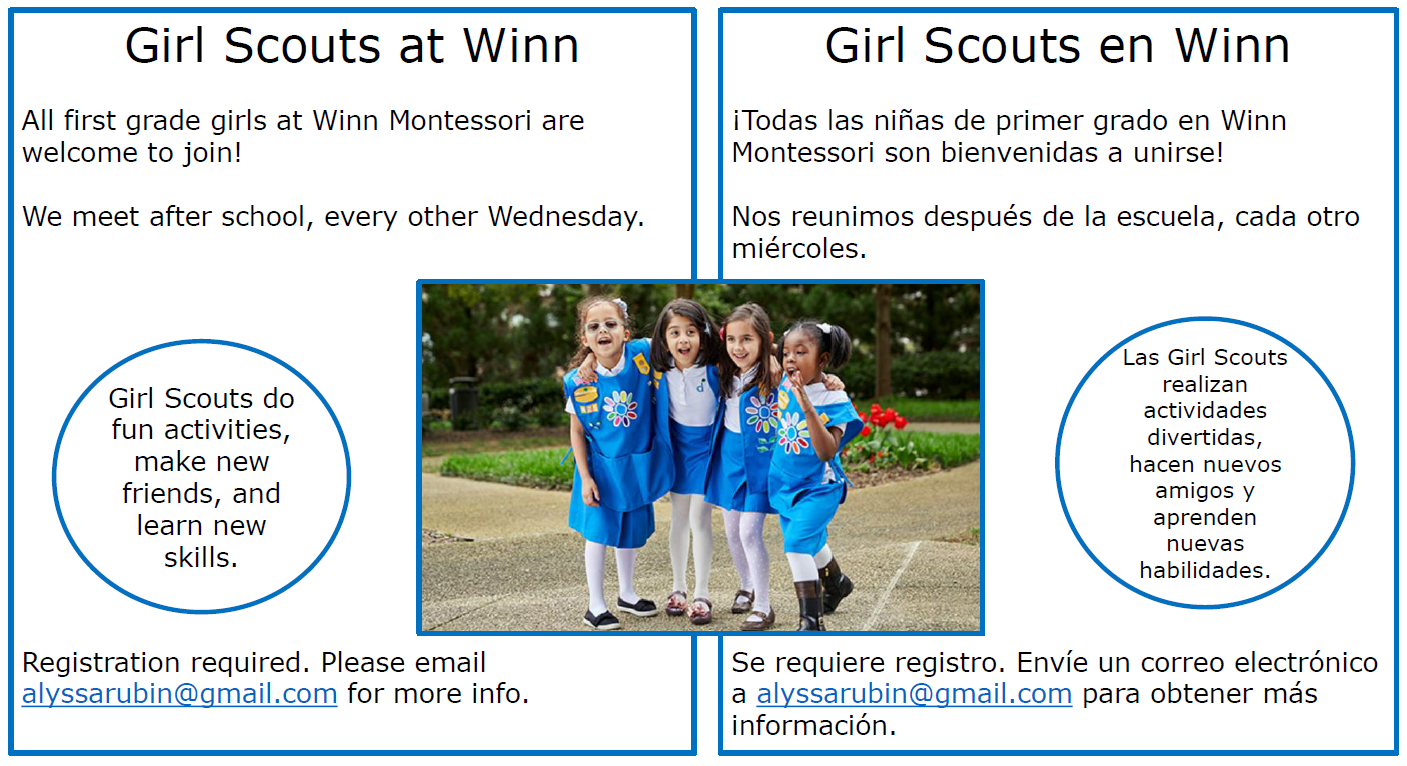 Girl Scouts at Winn