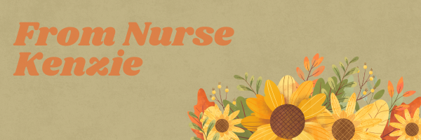 From Nurse Kenzie