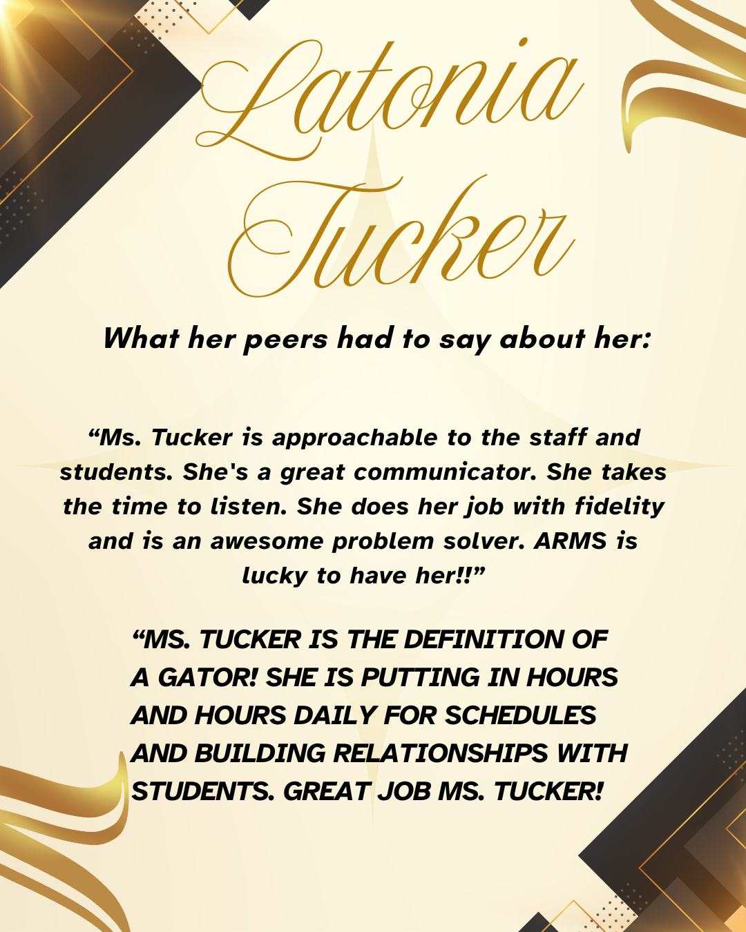 Tucker -peer comments