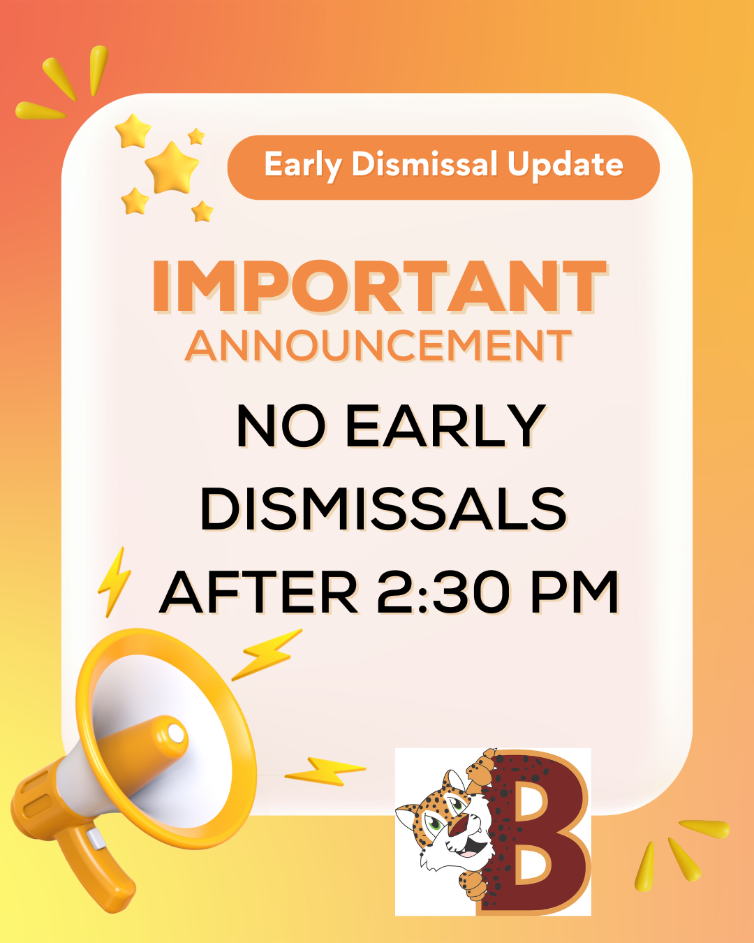 early dismissals