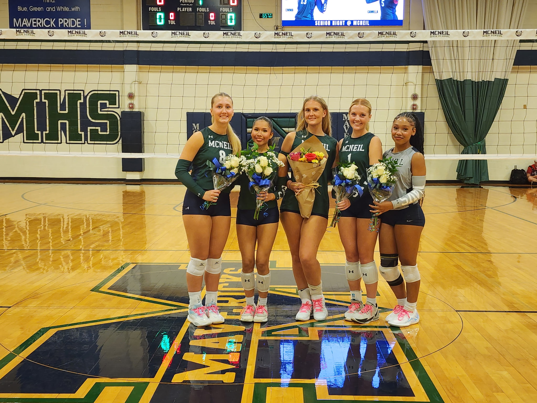 McNeil Volleyball Seniors, Fall 2025