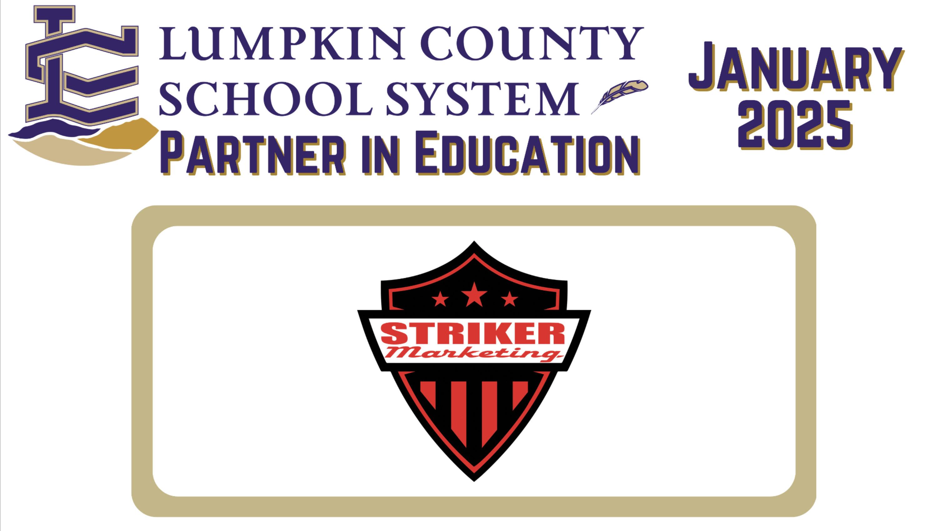 Partner in Education: Striker Marketing