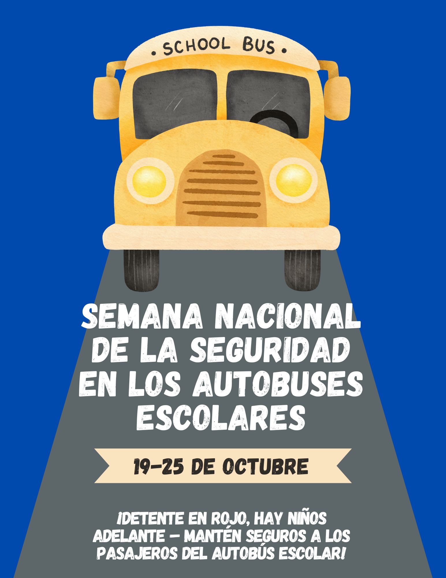 school bus safety week