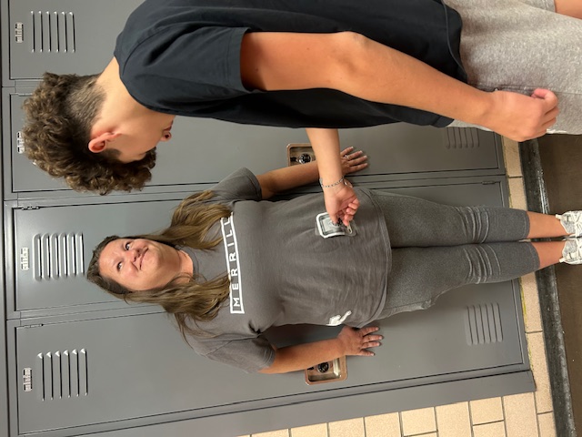 staff looking like a locker