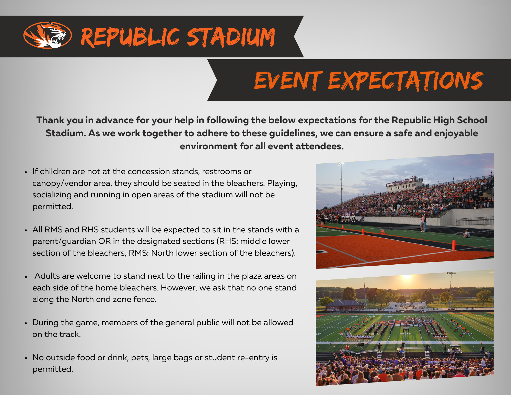 Stadium Expectations