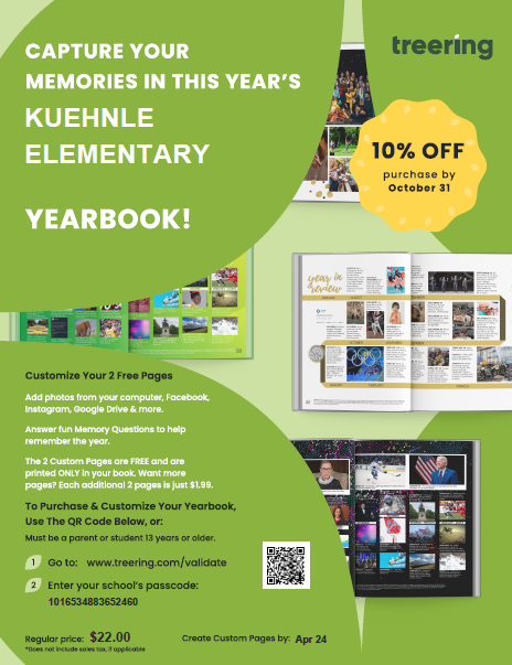 yearbook flyer image