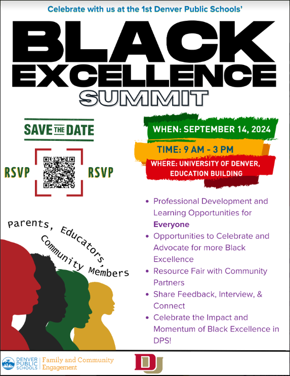 Black Excellence Summit flyer