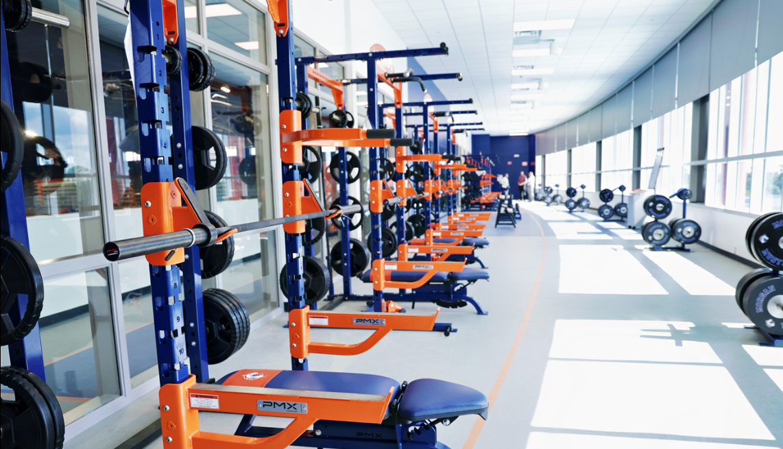 mustang weightroom