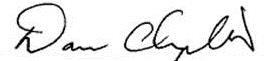 Dan Chaplik signature