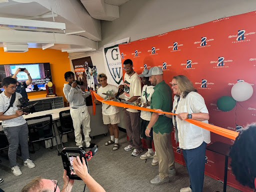 Ribbon Cutting for P. Surtain II Room