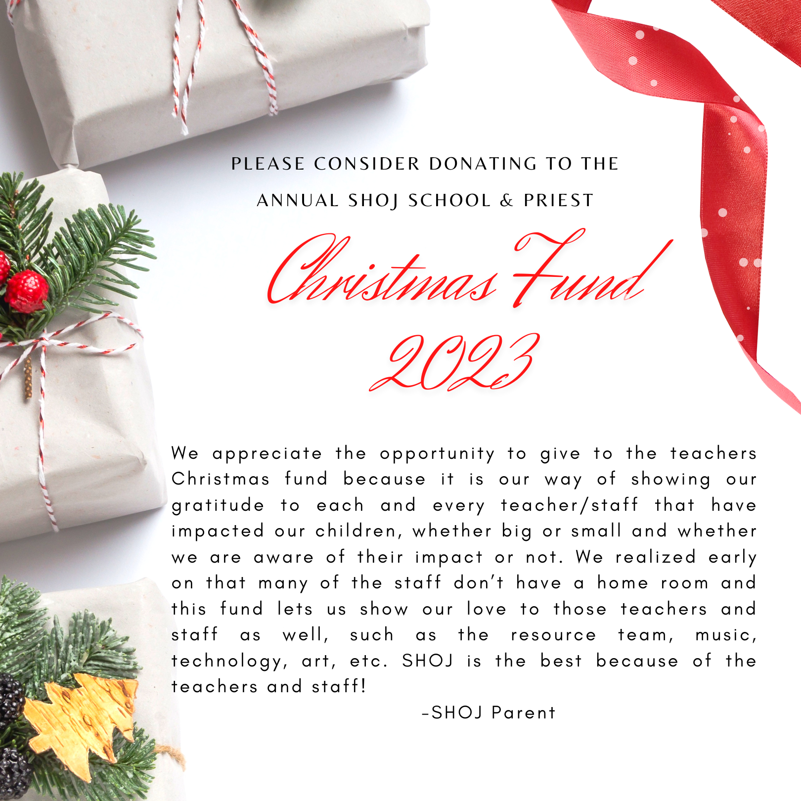 2023 Christmas Fund