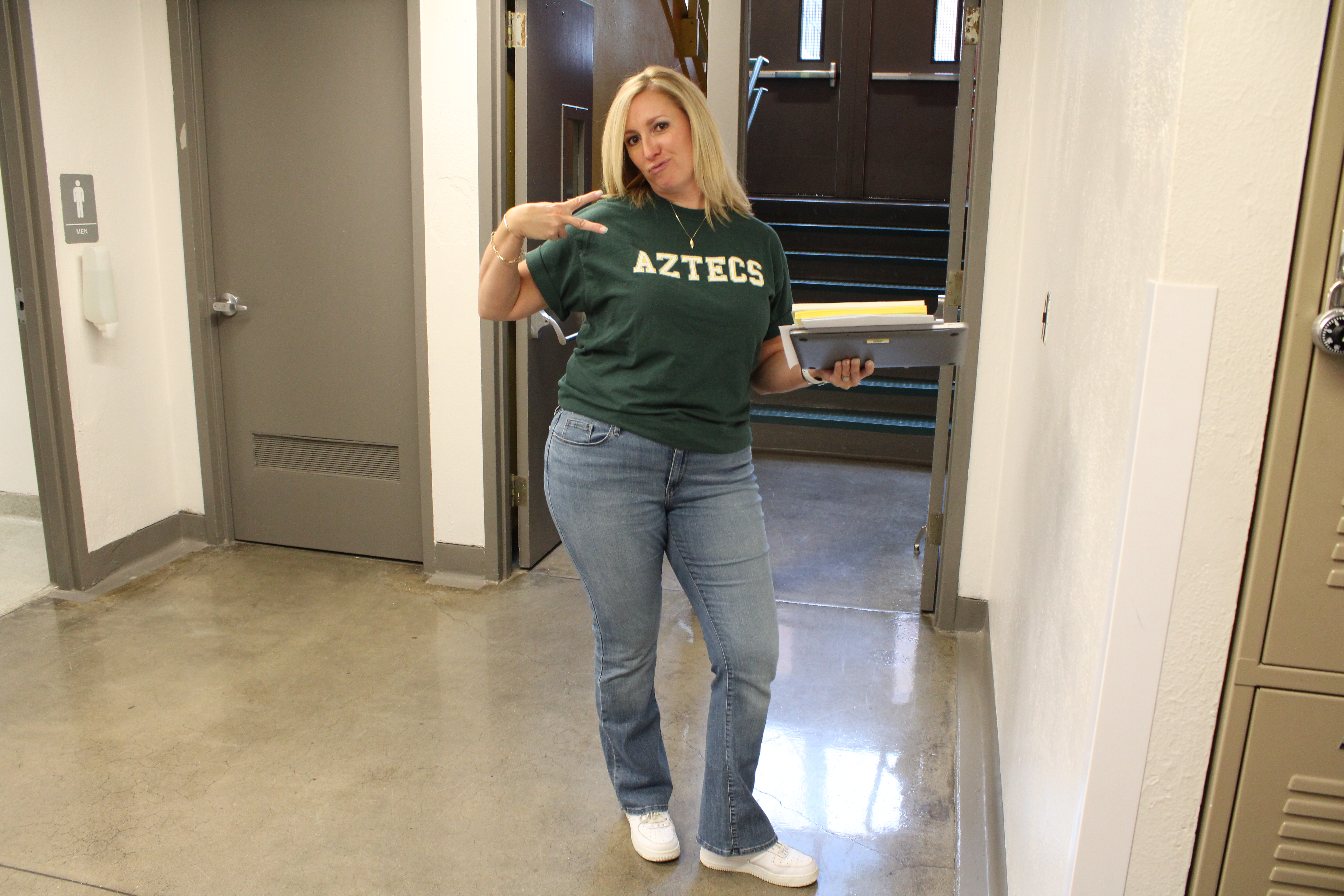Teacher is ready