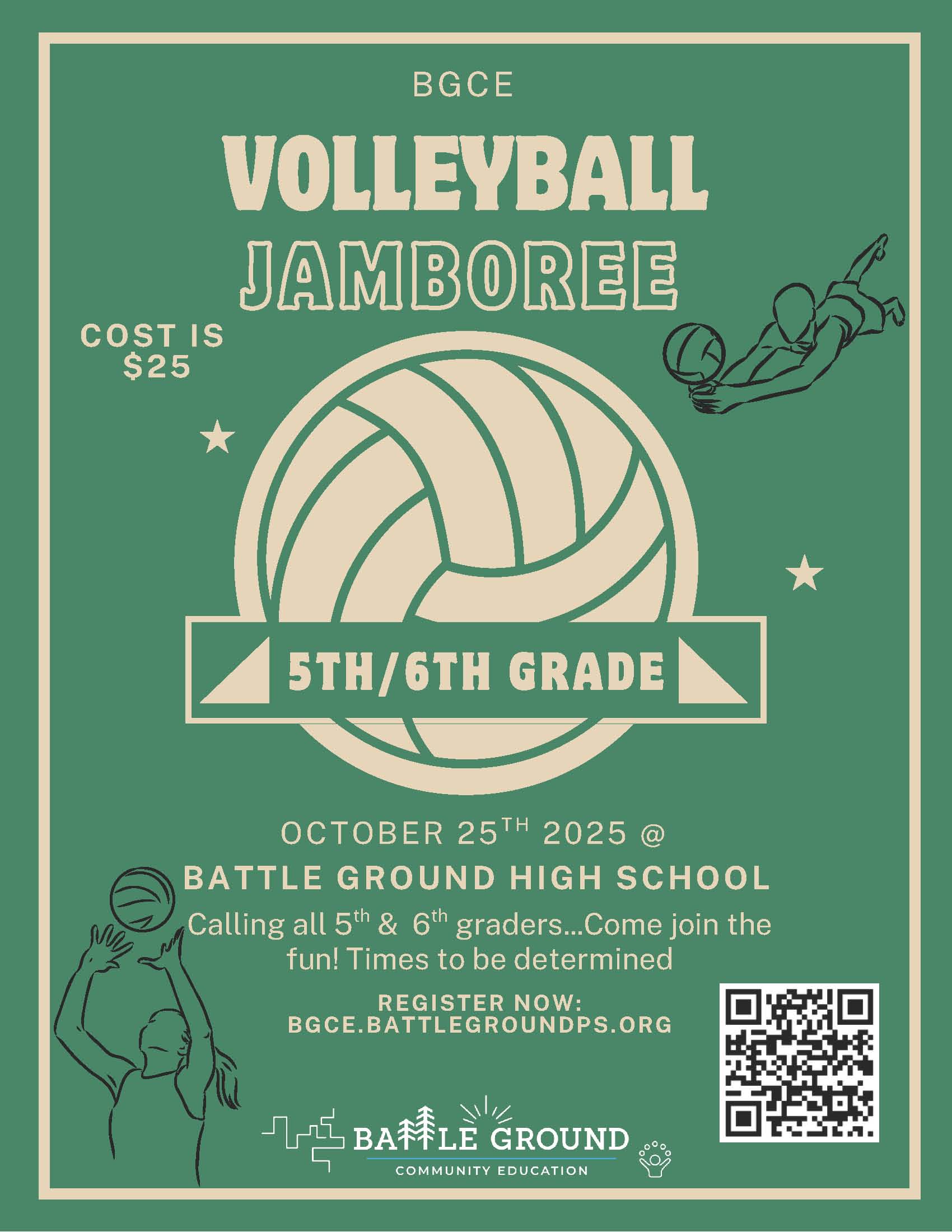 Volleyball Jamboree Flyer