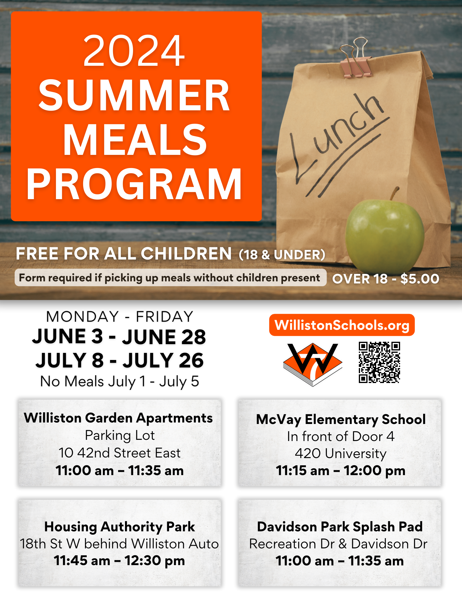 2024 Summer Meals Program