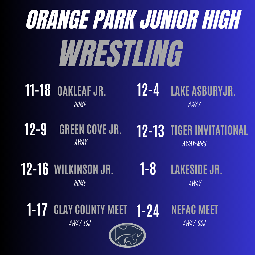 Wrestling Schedule